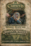 Event poster for March 14th, 2026 St. Patty's Day Event at the Clancy's Pub, Sherwood, Or. 7PM