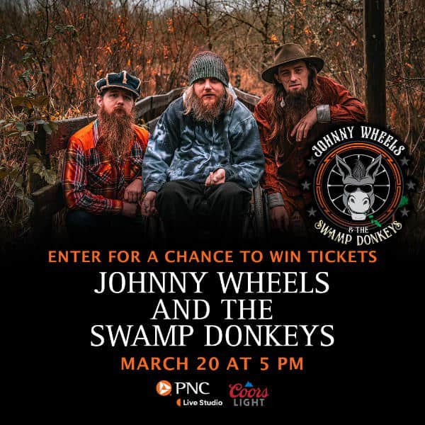 Event poster for March 20th, 2026 at PCN Live Studio Portland, Or. 5PM